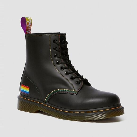 Dr. Martens 1460 FOR PRIDE 8 Eye Lace-Up Leather Boots Mens 5 / Womens 6 Unisex main image 6